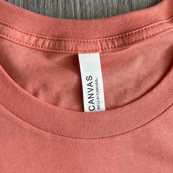 Teach Coral Graphic Tee - Picture 3 of 5